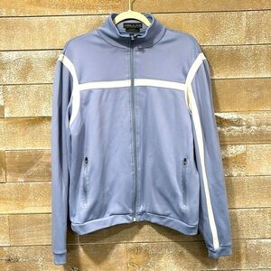 HOLLAS lightweight blue zip jacket size Small